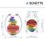 SCHÜTTE WC Sitz Holzkern COLORFUL STONES, Toilettensitz mit Absenkautomatik, passend für viele handelsübliche WC-Becken, max. Belastung der Klobrille 150 kg, Motiv Steine 80120
