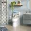 WOLTU Toilettendeckel mit Absenkautomatik Klodeckel WC Sitz Softclose Klobrille mit Quick Release Funktion Duroplast Oval einfache Montage
