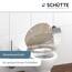 SCHÜTTE WC-Sitz MODERN mit Absenkautomatik aus Holz | Toilettensitz mit Klodeckel | Holzkern Toilettendeckel mit Motiv (maximale Belastung der Klobrille 175 kg) | Holz