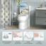 WOLTU Toilettendeckel mit Absenkautomatik Klodeckel WC Sitz Softclose Klobrille mit Quick Release Funktion Duroplast Oval einfache Montage
