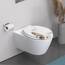 SCHÜTTE WC Sitz Holzkern BALANCE, Toilettensitz mit Absenkautomatik, passend für viele handelsübliche WC-Becken, max. Belastung der Klobrille 150 kg, Motiv Steine 80121
