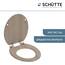 SCHÜTTE WC-Sitz MODERN mit Absenkautomatik aus Holz | Toilettensitz mit Klodeckel | Holzkern Toilettendeckel mit Motiv (maximale Belastung der Klobrille 175 kg) | Holz