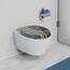 SCHÜTTE WC-Sitz ASIA mit Absenkautomatik aus Holz, hochwertiger Toilettendeckel mit 175kg Belastbarkeit, Toilettensitz mit Brille, Klodeckel für WC, MDF Holzkern Klobrille mit Motiv