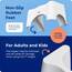 Squatty Potty Original 7-Zoll & 9-Zoll Einstellbar Höhe Badezimmer Toilette Schemel, Weiß