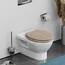 SCHÜTTE WC-Sitz MODERN mit Absenkautomatik aus Holz | Toilettensitz mit Klodeckel | Holzkern Toilettendeckel mit Motiv (maximale Belastung der Klobrille 175 kg) | Holz