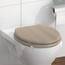 SCHÜTTE WC-Sitz MODERN mit Absenkautomatik aus Holz | Toilettensitz mit Klodeckel | Holzkern Toilettendeckel mit Motiv (maximale Belastung der Klobrille 175 kg) | Holz