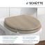 SCHÜTTE WC-Sitz MODERN mit Absenkautomatik aus Holz | Toilettensitz mit Klodeckel | Holzkern Toilettendeckel mit Motiv (maximale Belastung der Klobrille 175 kg) | Holz