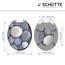 SCHÜTTE WC-Sitz Holzkern GREY STONES, Toilettensitz mit Absenkautomatik, passend für viele handelsübliche WC-Becken, maximale Belastung der Klobrille 150 kg, Motiv Steine auf Brille und Deckel 80130