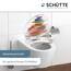 SCHÜTTE WC Sitz Holzkern COLORFUL STONES, Toilettensitz mit Absenkautomatik, passend für viele handelsübliche WC-Becken, max. Belastung der Klobrille 150 kg, Motiv Steine 80120