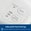 Bemis Radiance Plastic Toilet Seat, H1900NL 000, Elongated-White