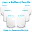 Bullseat Toilettendeckel – WC Sitz mit Softclose, abnehmbar | Klobrille aus Urea-Duroplast, antibakteriell & UV-beständig | Klodeckel Montage von oben