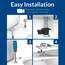 Bemis WC-Sitz 500EC 062, eisgrau, rund