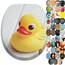 Sanilo WC Sitz mit Absenkautomatik, viele schöne Toilettendeckel zur Auswahl, hochwertige und stabile Qualität aus Holz (Duck)