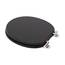 SINOBATH WC-Sitz Schwarz Matt mit Absenkautomatik, Klodeckel O-Form aus stabilem MDF, Toilettendeckel mit Edelstahlscharnieren, Soft-Close & Geräuschlos（Black）