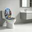 Premium WC-Sitz aus MDF | Mit Geräuscharmer Absenkautomatik & Edler Holzoptik | Universell, Robust & Langlebig | Markenqualität von die Erdbeere