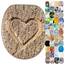 Sanilo WC-Sitz mit Absenkautomatik I Hochwertiger Toilettensitz aus Holz I Toilettendeckel in verschiedenen Motiven (True Love)