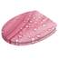 Sanilo WC Sitz mit Absenkautomatik & Schnellverschluss, Toilettendeckel per Knopfdruck abnehmbar, einfache Montage von oben (Pink Flower)