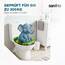 SANFINO® Premium WC Sitz mit Absenkautomatik – hochwertige Toilettendeckel aus Holz, viele bunte Motive, hoher Sitzkomfort, einfache Montage inklusive Montageanleitung – "Garden Eden II"