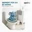 SANFINO® Premium WC Sitz mit Absenkautomatik – hochwertige Toilettendeckel aus Holz, viele bunte Motive, hoher Sitzkomfort, einfache Montage inklusive Montageanleitung – "Beach Star"