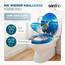SANFINO® Premium WC Sitz mit Absenkautomatik – hochwertige Toilettendeckel aus Holz, viele bunte Motive, hoher Sitzkomfort, einfache Montage inklusive Montageanleitung – "Boat"
