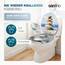 SANFINO® Premium WC Sitz mit Absenkautomatik – hochwertige Toilettendeckel aus Holz, viele bunte Motive, hoher Sitzkomfort, einfache Montage inklusive Montageanleitung – "Cairn II"