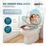 SANFINO® Premium WC Sitz mit Absenkautomatik – hochwertige Toilettendeckel aus Holz, viele bunte Motive, hoher Sitzkomfort, einfache Montage inklusive Montageanleitung – "Cool Cat"