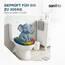 SANFINO® Premium WC Sitz mit Absenkautomatik – hochwertige Toilettendeckel aus Holz, viele bunte Motive, hoher Sitzkomfort, einfache Montage inklusive Montageanleitung – "Colorful"