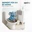 SANFINO® Premium WC Sitz mit Absenkautomatik – hochwertige Toilettendeckel aus Holz, viele bunte Motive, hoher Sitzkomfort, einfache Montage inklusive Montageanleitung – "Alp Meadow"