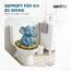 SANFINO® Premium WC Sitz mit Absenkautomatik – hochwertige Toilettendeckel aus Holz, viele bunte Motive, hoher Sitzkomfort, einfache Montage inklusive Montageanleitung – "Wood Heart"