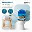 SANFINO® Premium WC Sitz mit Absenkautomatik – hochwertige Toilettendeckel aus Holz, viele bunte Motive, hoher Sitzkomfort, einfache Montage inklusive Montageanleitung – "Coral Reef"