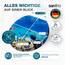 SANFINO® Premium WC Sitz mit Absenkautomatik – hochwertige Toilettendeckel aus Holz, viele bunte Motive, hoher Sitzkomfort, einfache Montage inklusive Montageanleitung – "Coral Reef"