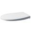 LUVETT® C100 Toilettendeckel mit Absenkautomatik Oval Weiß - SoftClose Klodeckel Abnehmbar - Klobrille aus Antibakteriellem Duroplast - WC Sitz 3in1 Befestigung Inkl. - Toilettensitz Made in EU