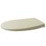 LUVETT® C100 Toilettendeckel mit Absenkautomatik Oval Creme - SoftClose Klodeckel Abnehmbar - Klobrille aus Antibakteriellem Duroplast - WC Sitz 3in1 Befestigung Inkl. - Toilettensitz Made in EU