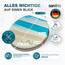 SANFINO® Premium WC Sitz mit Absenkautomatik – hochwertige Toilettendeckel aus Holz, viele bunte Motive, hoher Sitzkomfort, einfache Montage inklusive Montageanleitung – "Take It Easy"