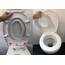 ADOB WC Sitz Familien, Kinder - Klobrille mit Kindersitz (Thermoplast) - Toilettendeckel mit Kindersitz - Mit Absenkautomatik - Kinderleichte Montage - Abnehmbar - Familien WC Deckel