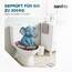 SANFINO® Premium WC Sitz mit Absenkautomatik – hochwertige Toilettendeckel aus Holz, viele bunte Motive, hoher Sitzkomfort, einfache Montage inklusive Montageanleitung – "Orchid"