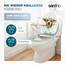 SANFINO® Premium WC Sitz mit Absenkautomatik – hochwertige Toilettendeckel aus Holz, viele bunte Motive, hoher Sitzkomfort, einfache Montage inklusive Montageanleitung – "Chihuahua"