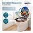 SANFINO® Premium WC Sitz mit Absenkautomatik – hochwertige Toilettendeckel aus Holz, viele bunte Motive, hoher Sitzkomfort, einfache Montage inklusive Montageanleitung – "Nemo"
