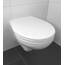 ADOB WC Sitz Familien, Kinder - Klobrille mit Kindersitz (Thermoplast) - Toilettendeckel mit Kindersitz - Mit Absenkautomatik - Kinderleichte Montage - Abnehmbar - Familien WC Deckel