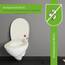 LUVETT® C100 Toilettendeckel mit Absenkautomatik Oval Creme - SoftClose Klodeckel Abnehmbar - Klobrille aus Antibakteriellem Duroplast - WC Sitz 3in1 Befestigung Inkl. - Toilettensitz Made in EU
