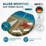 SANFINO® Premium WC Sitz mit Absenkautomatik – hochwertige Toilettendeckel aus Holz, viele bunte Motive, hoher Sitzkomfort, einfache Montage inklusive Montageanleitung – "Red Star"