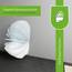 LUVETT® C100 Toilettendeckel mit Absenkautomatik Oval Blau - SoftClose Klodeckel Abnehmbar - Klobrille aus Antibakteriellem Duroplast - WC Sitz 3in1 Befestigung Inkl. - Toilettensitz Made in EU