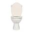 O-förmiger Premium-Toilettensitz mit Sanftschließ-Funktion & Edelstahl-Scharnieren – Hergestellt aus hochwertigem Duroplast