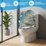 SINOBATH Design WC-Sitz mit Motiv, Soft-Close, Duroplast, Einfache Montage, Quick-Release, UV-beständig