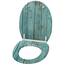 Sanilo WC Sitz mit Absenkautomatik & Schnellverschluss, Toilettendeckel per Knopfdruck abnehmbar, einfache Montage von oben (Lumber)