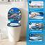 SINOBATH Design WC-Sitz mit Motiv, Soft-Close, Duroplast, Einfache Montage, Quick-Release, UV-beständig