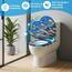 SINOBATH Design WC-Sitz mit Motiv, Soft-Close, Duroplast, Einfache Montage, Quick-Release, UV-beständig