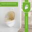 LUVETT® C770 Toilettendeckel mit Absenkautomatik Oval Beige - SoftClose Klodeckel Abnehmbar - Klobrille aus Antibakteriellem Duroplast - WC Sitz 3in1 Befestigung Inkl. - Toilettensitz Made in EU