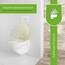 LUVETT® C770 Toilettendeckel mit Absenkautomatik Oval Weiß - SoftClose Klodeckel Abnehmbar - Klobrille aus Antibakteriellem Duroplast - WC Sitz 3in1 Befestigung Inkl. - Toilettensitz Made in EU