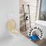 LUVETT® C770 Toilettendeckel mit Absenkautomatik Oval Beige - SoftClose Klodeckel Abnehmbar - Klobrille aus Antibakteriellem Duroplast - WC Sitz 3in1 Befestigung Inkl. - Toilettensitz Made in EU